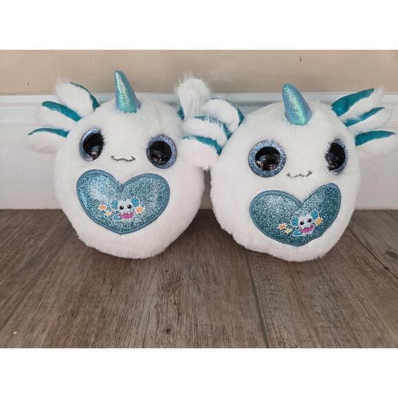 Zuru Other - ZURU Rainbocorns White‎ Axolotl Unicorn Plush Pair - Sparkle Heart